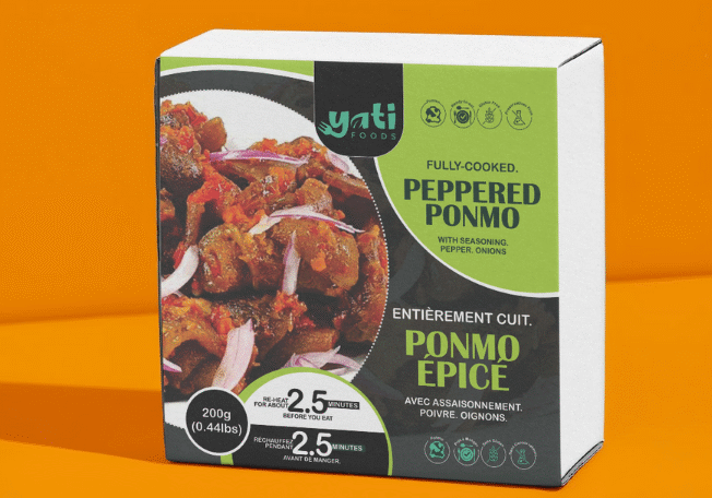 Peppered Ponmo